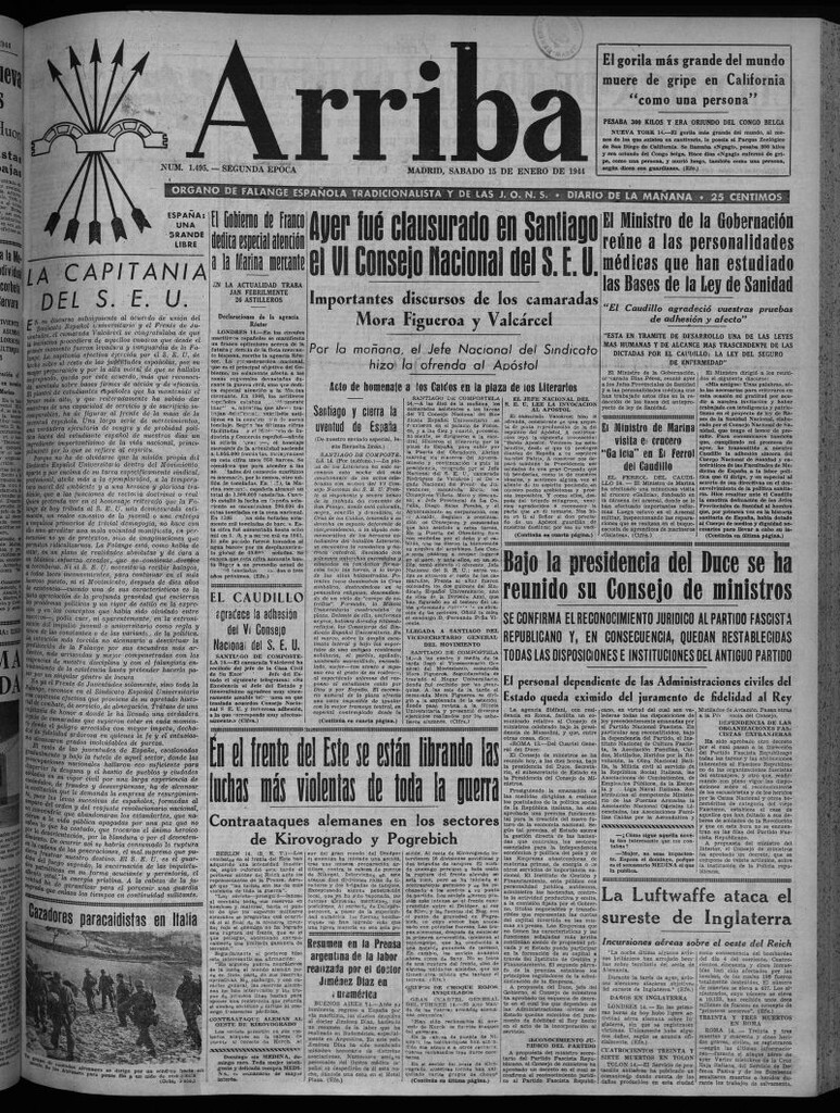 Miniatura de Arriba del 15 de enero de 1944