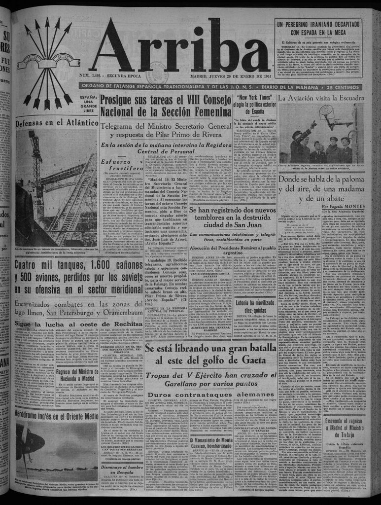 Miniatura de Arriba del 20 de enero de 1944