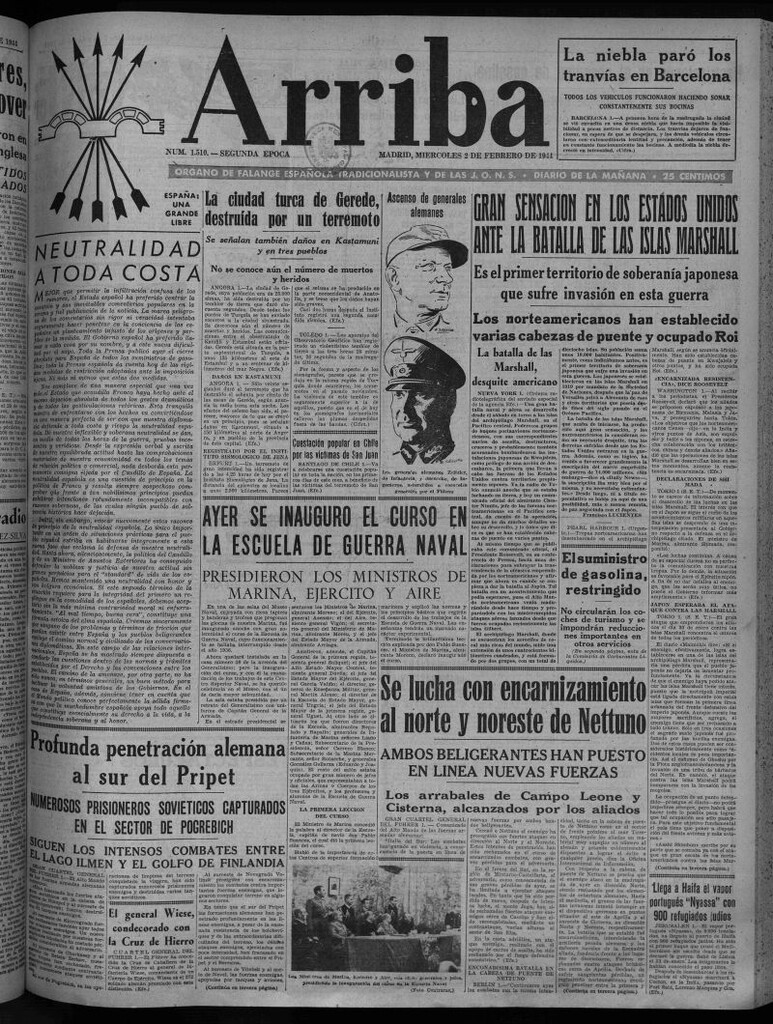 Miniatura de Arriba del 2 de febrero de 1944