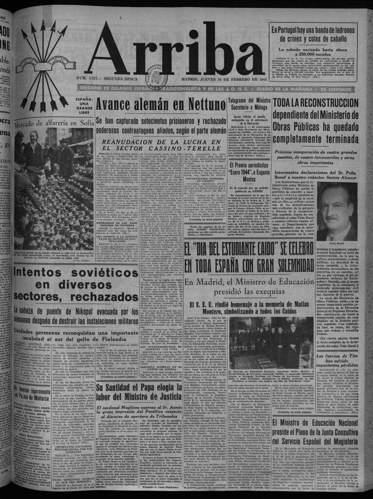 Miniatura de Arriba del 10 de febrero de 1944