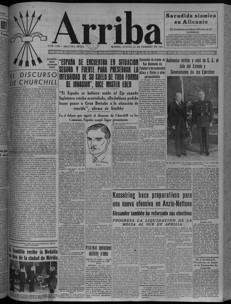 Miniatura de Arriba del 24 de febrero de 1944
