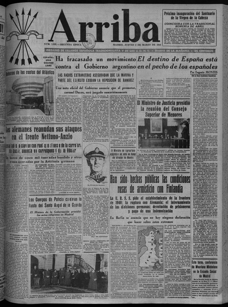 Miniatura de Arriba del 2 de marzo de 1944