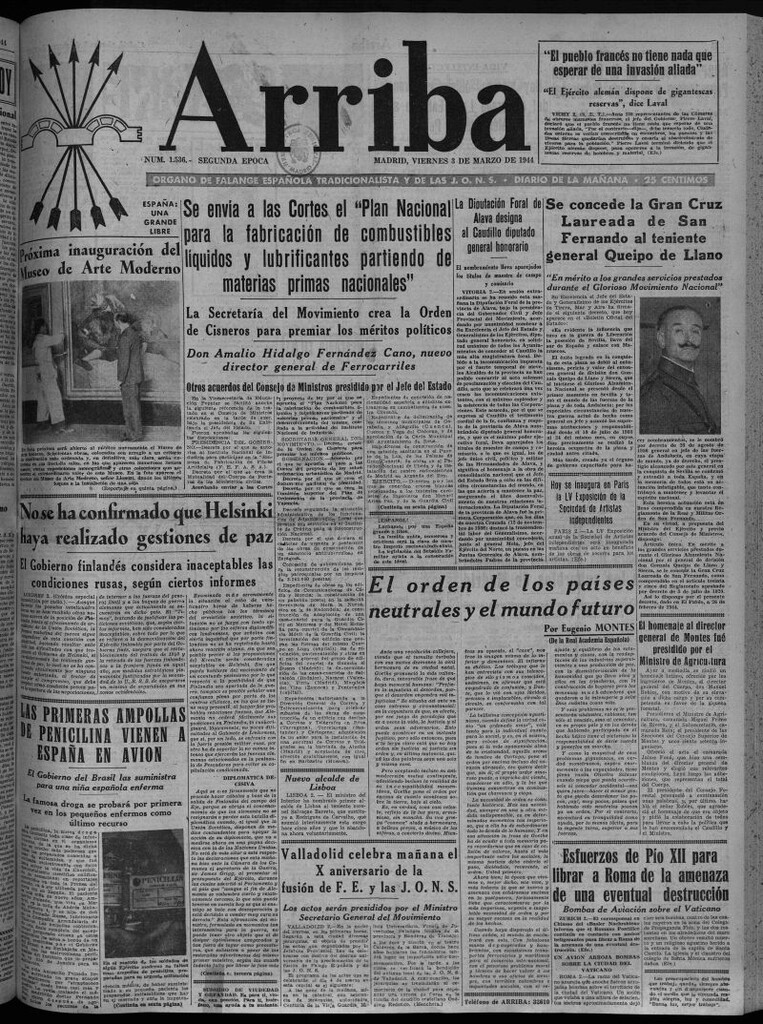 Miniatura de Arriba del 3 de marzo de 1944