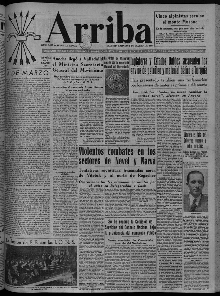 Miniatura de Arriba del 4 de marzo de 1944