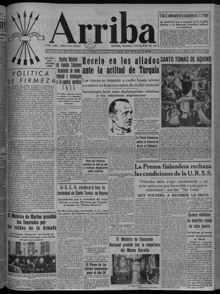 Miniatura de Arriba del 7 de marzo de 1944
