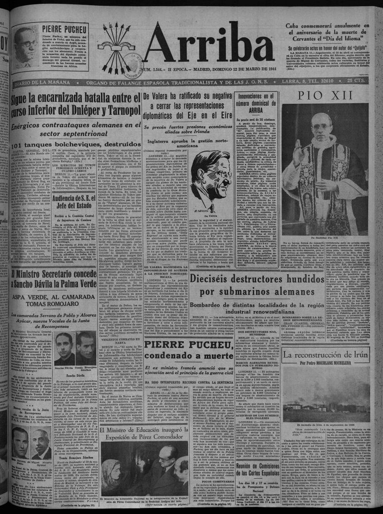 Miniatura de Arriba del 12 de marzo de 1944