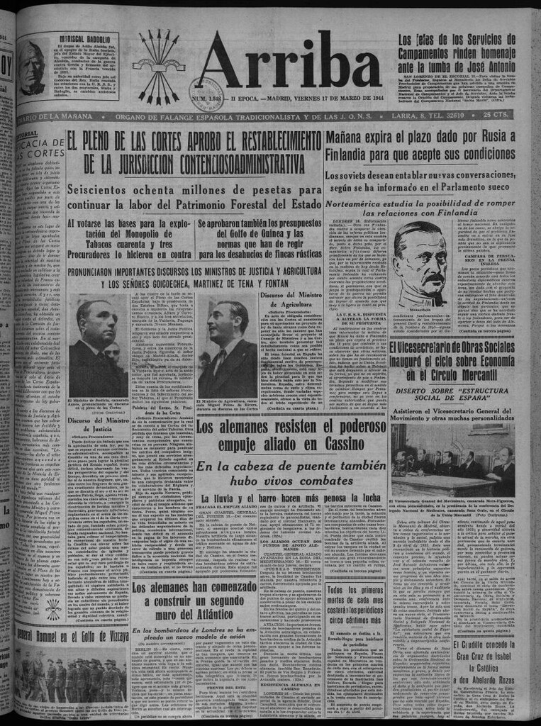 Miniatura de Arriba del 17 de marzo de 1944