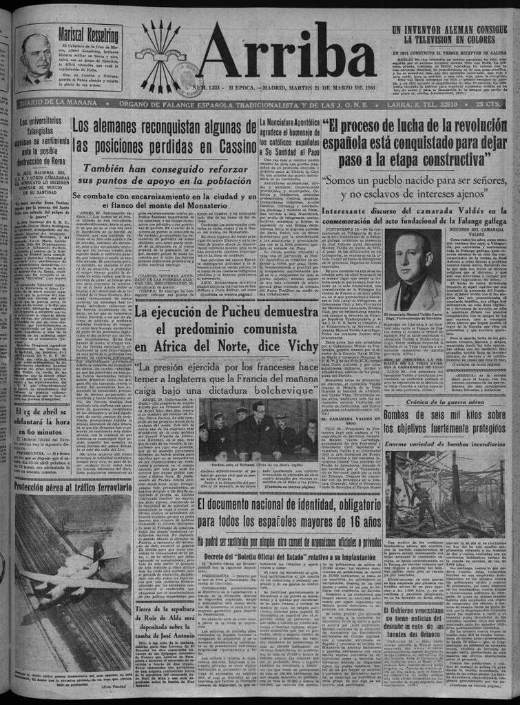 Miniatura de Arriba del 21 de marzo de 1944