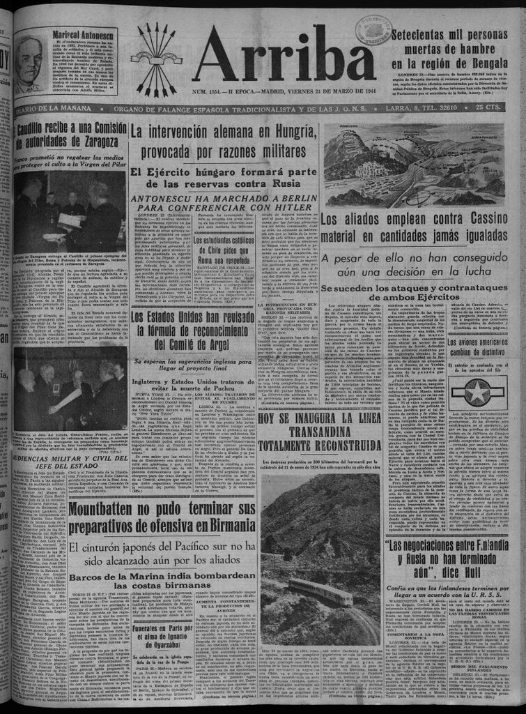 Miniatura de Arriba del 24 de marzo de 1944