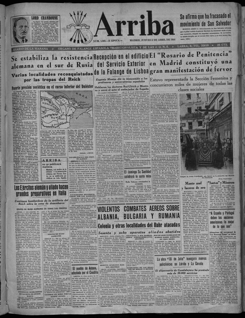 Miniatura de Arriba del 6 de abril de 1944