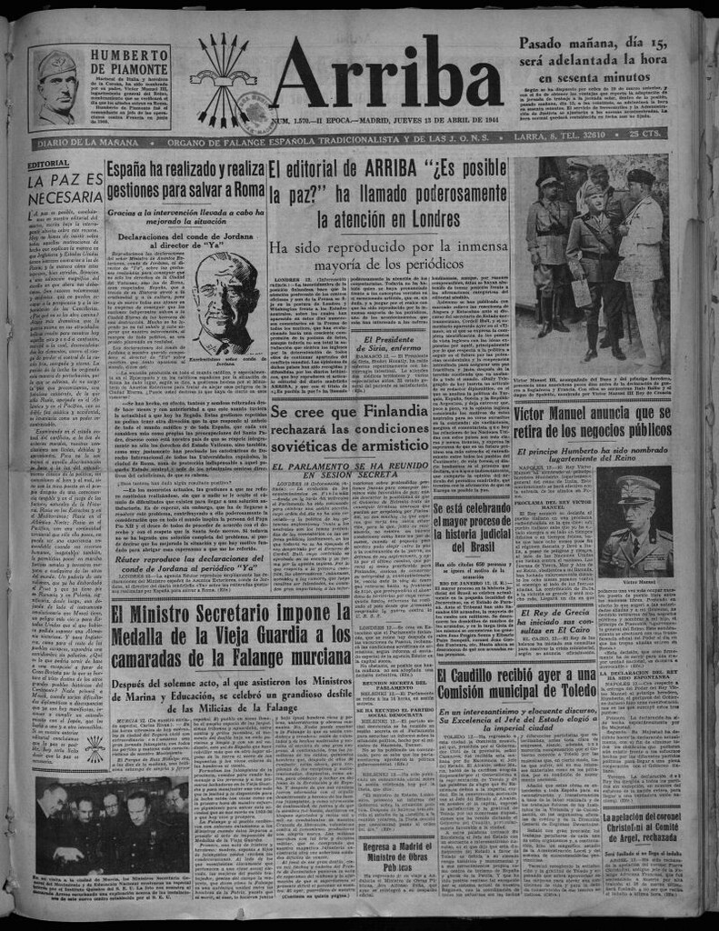 Miniatura de Arriba del 13 de abril de 1944
