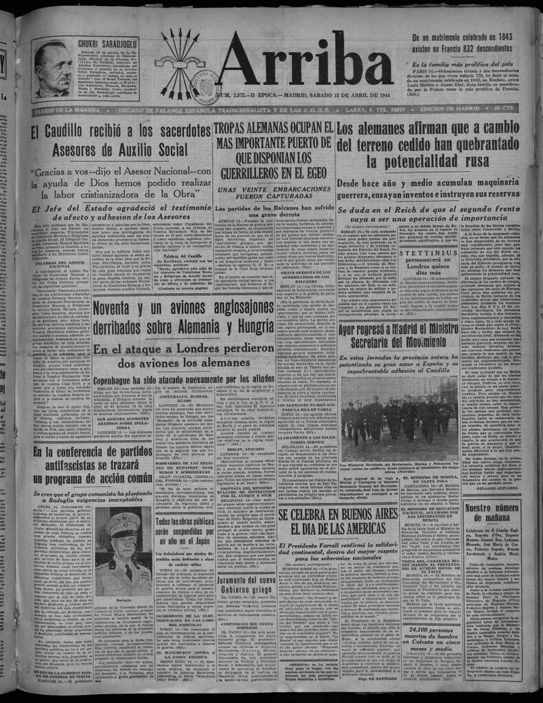Miniatura de Arriba del 15 de abril de 1944