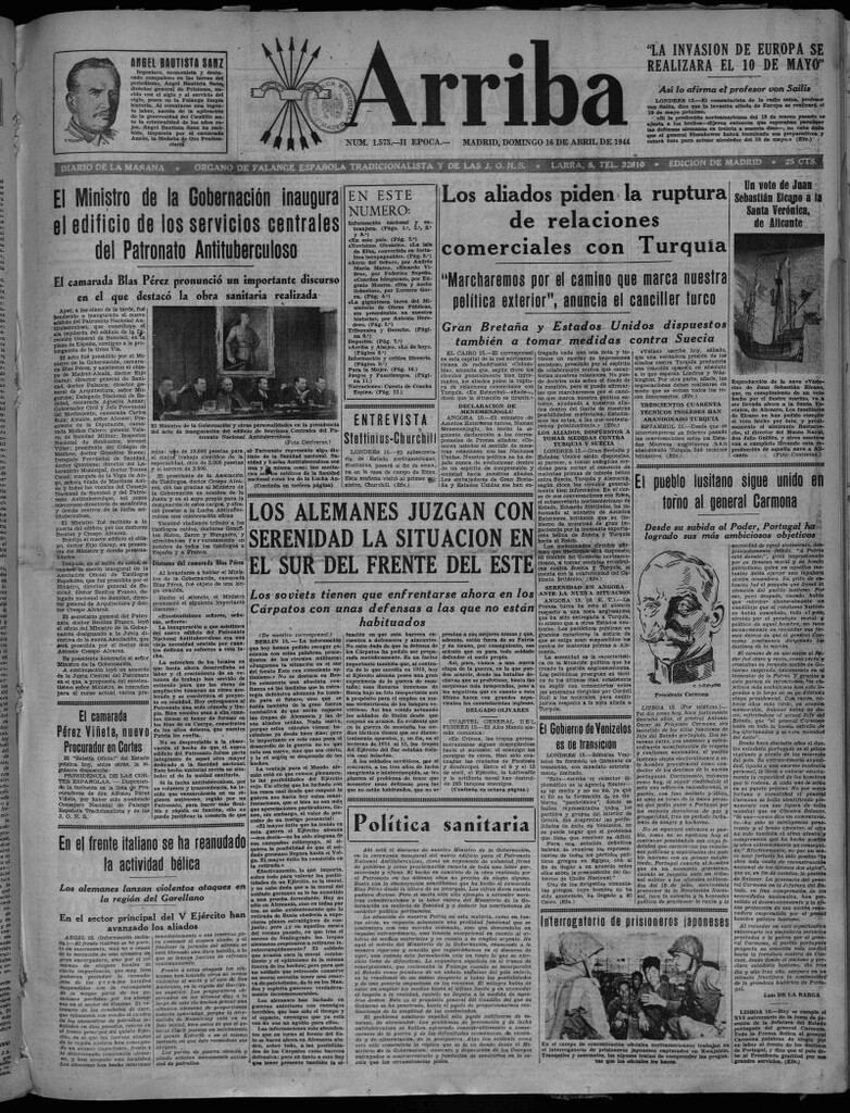 Miniatura de Arriba del 16 de abril de 1944