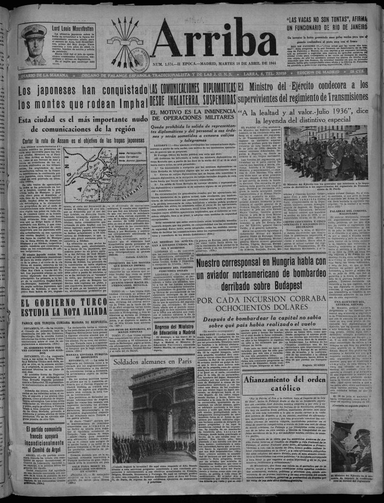 Miniatura de Arriba del 18 de abril de 1944