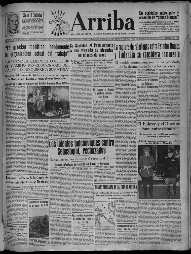 Miniatura de Arriba del 26 de abril de 1944