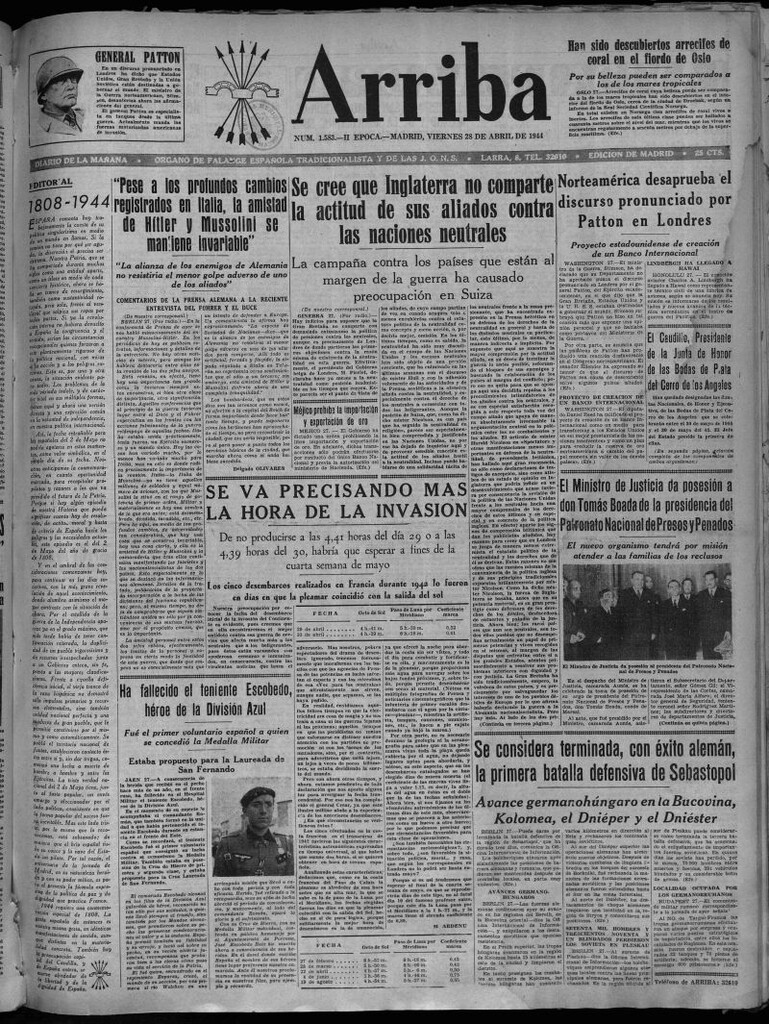 Miniatura de Arriba del 28 de abril de 1944