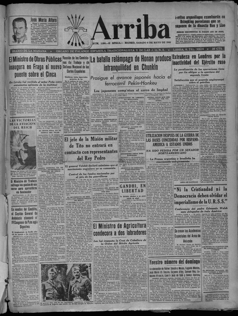 Miniatura de Arriba del 6 de mayo de 1944