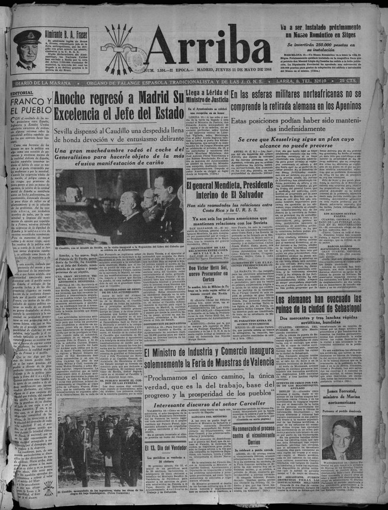 Miniatura de Arriba del 11 de mayo de 1944