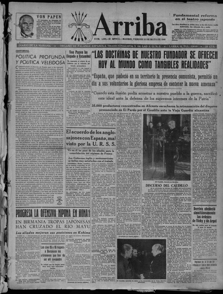 Miniatura de Arriba del 12 de mayo de 1944