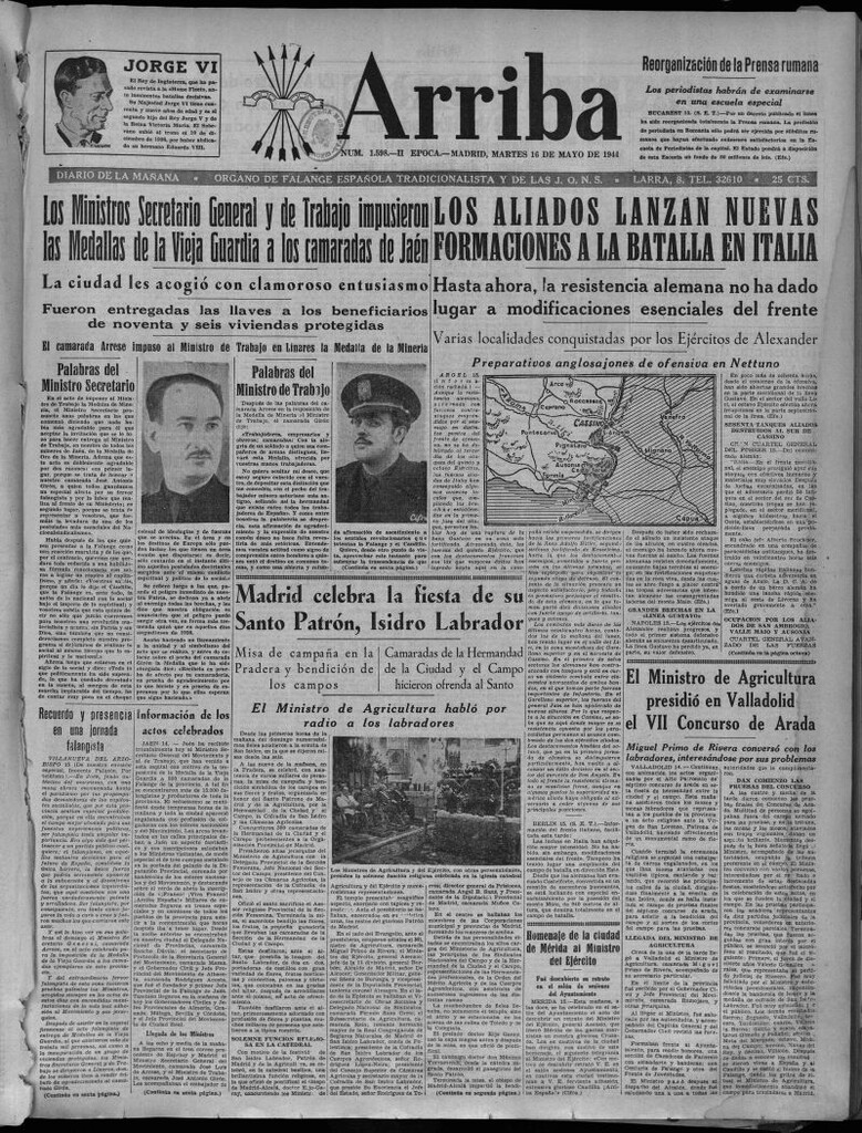 Miniatura de Arriba del 16 de mayo de 1944