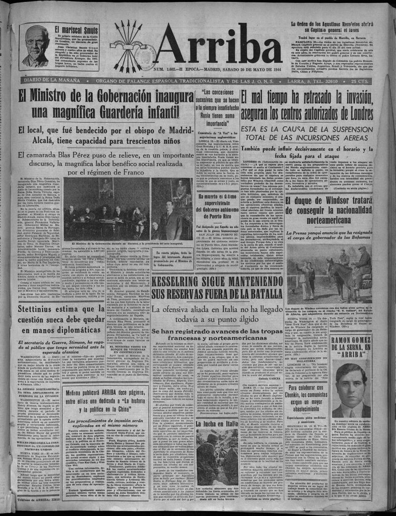 Miniatura de Arriba del 20 de mayo de 1944