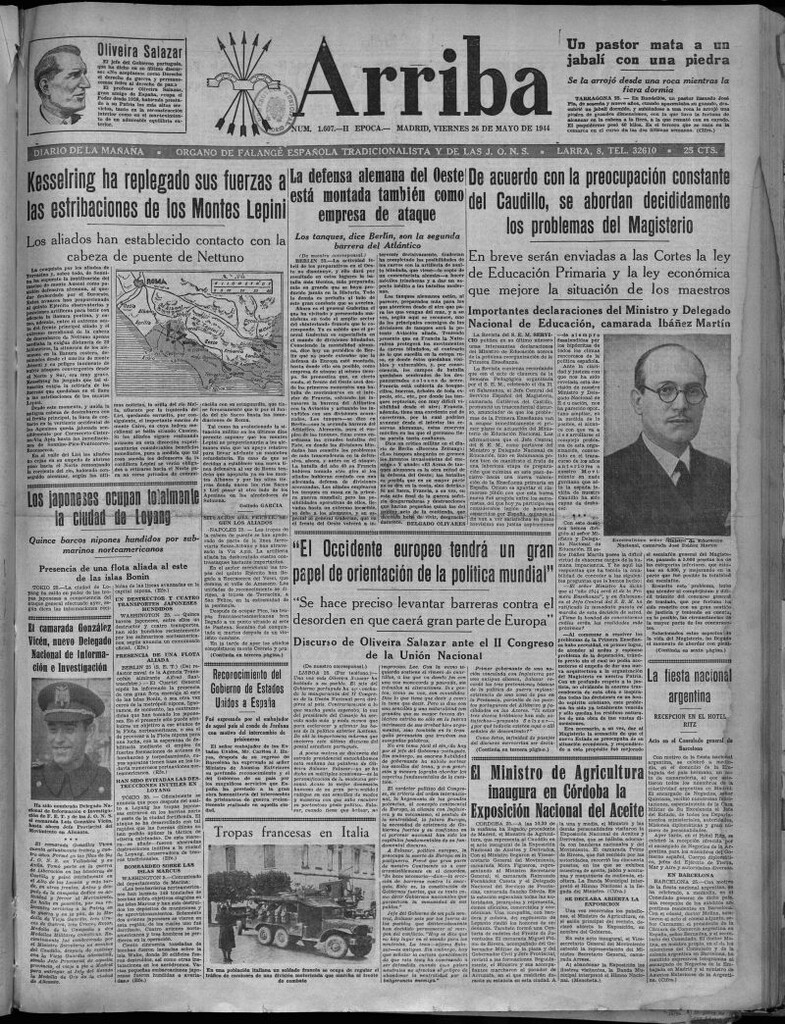 Miniatura de Arriba del 26 de mayo de 1944
