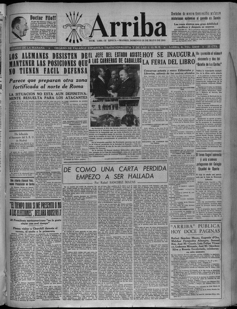 Miniatura de Arriba del 28 de mayo de 1944