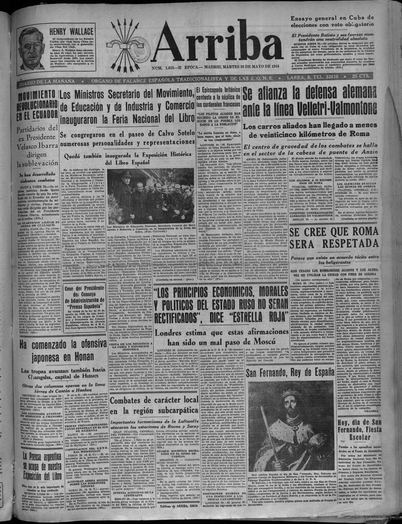 Miniatura de Arriba del 30 de mayo de 1944