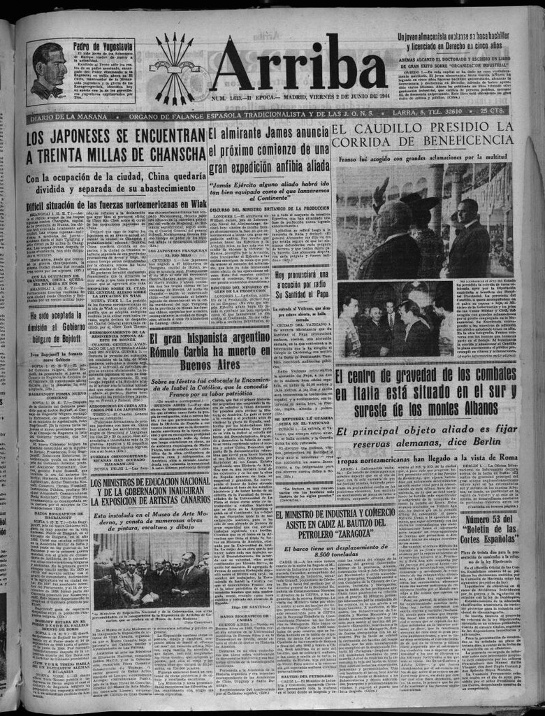 Miniatura de Arriba del 2 de junio de 1944