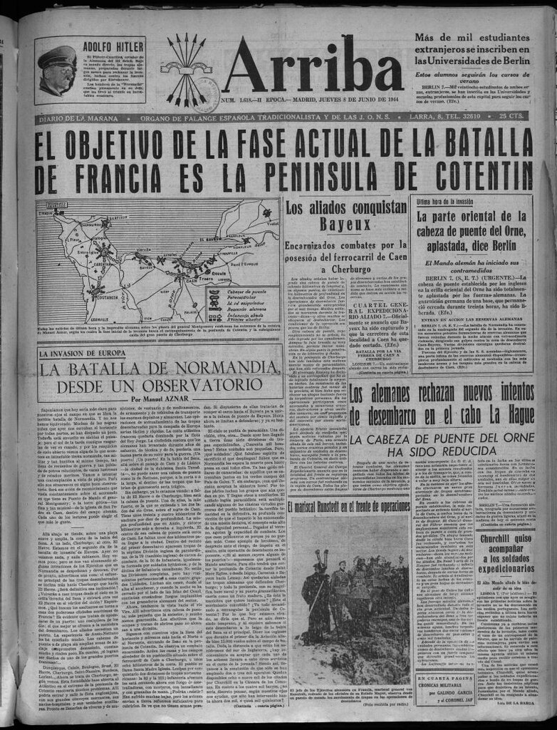 Miniatura de Arriba del 8 de junio de 1944