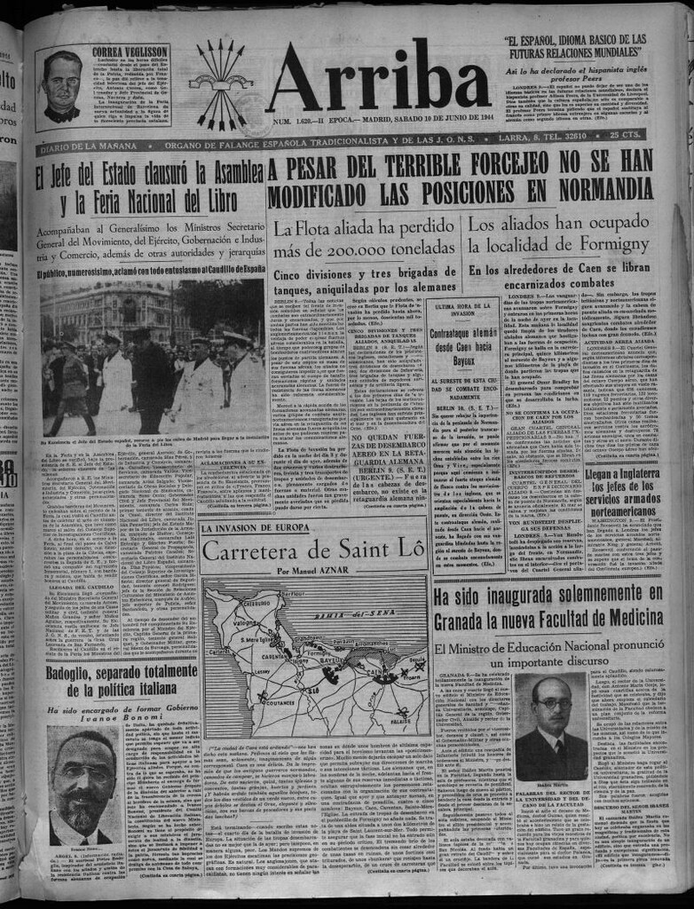 Miniatura de Arriba del 10 de junio de 1944