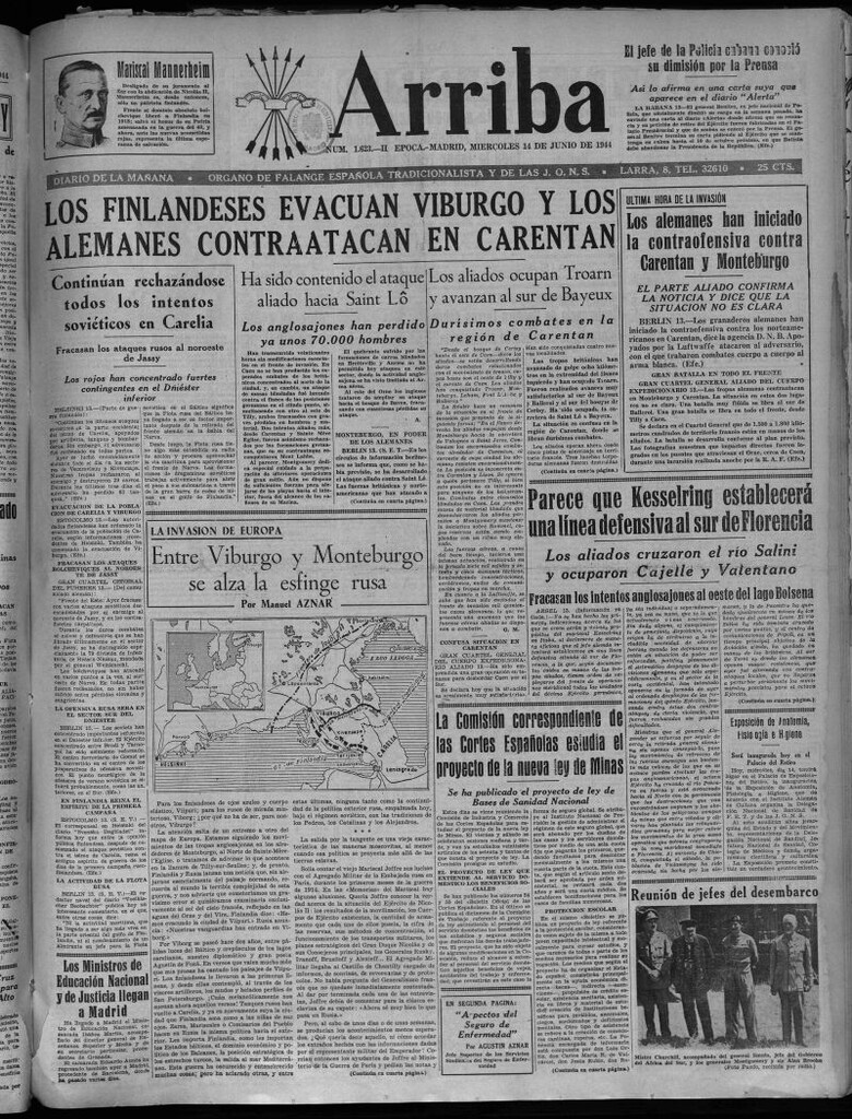 Miniatura de Arriba del 14 de junio de 1944