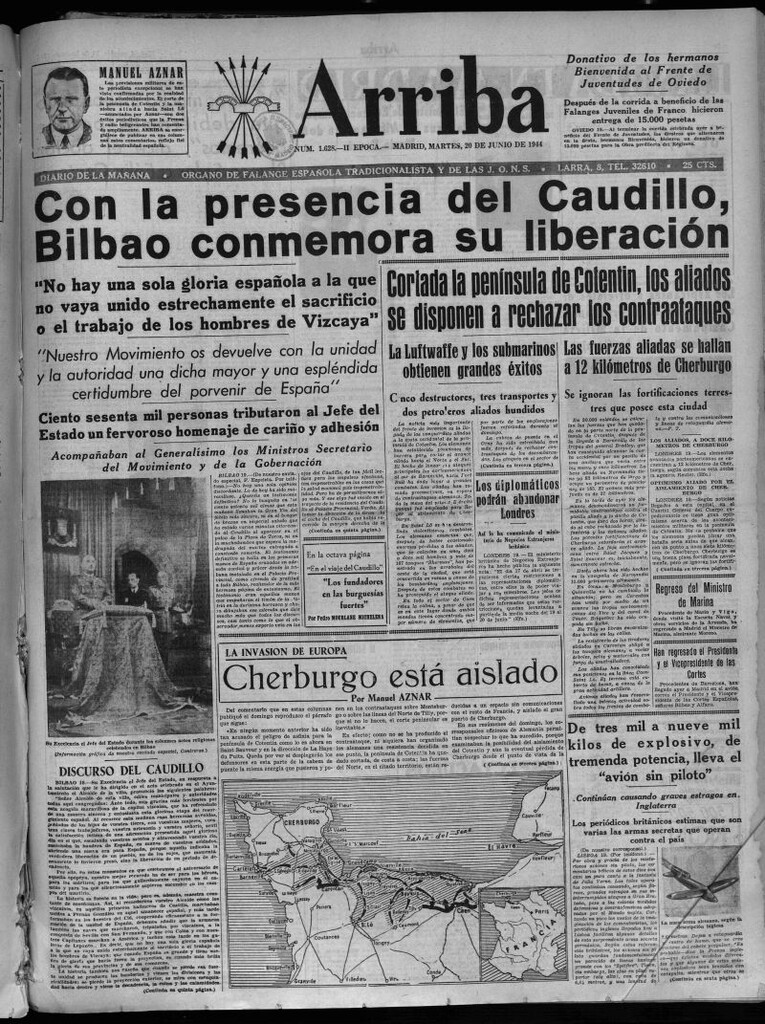Miniatura de Arriba del 20 de junio de 1944