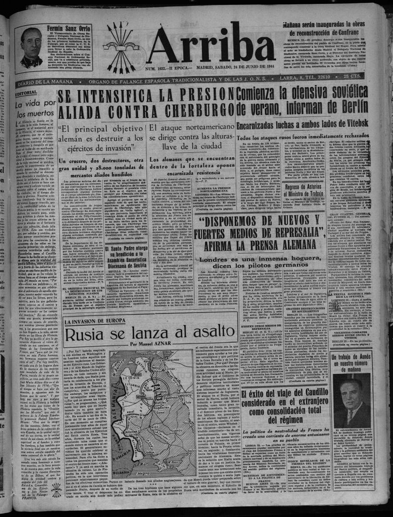 Miniatura de Arriba del 24 de junio de 1944