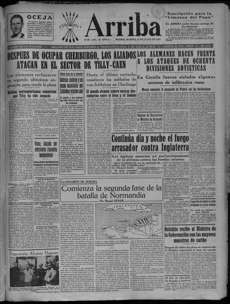 Miniatura de Arriba del 27 de junio de 1944