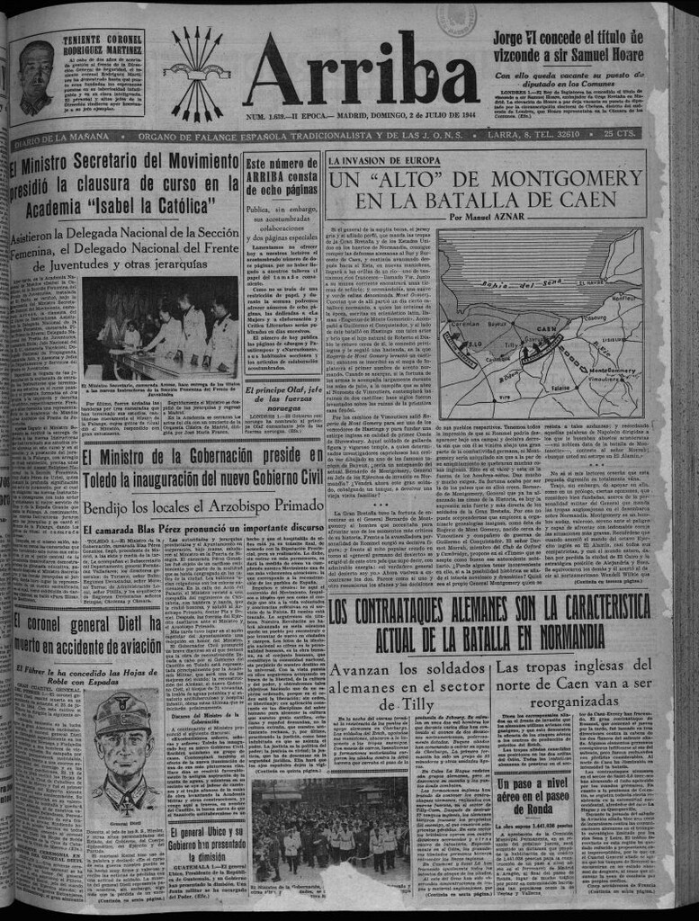 Miniatura de Arriba del 2 de julio de 1944