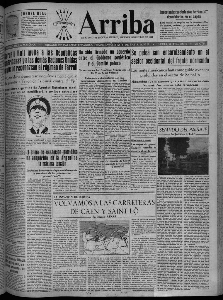 Miniatura de Arriba del 28 de julio de 1944