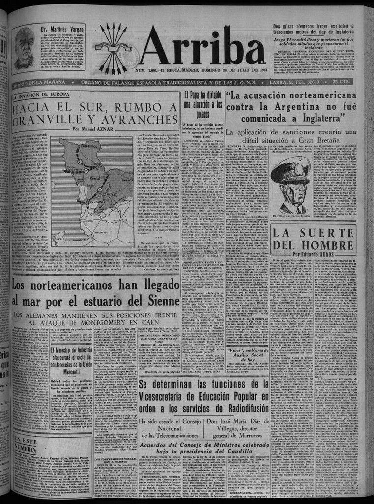 Miniatura de Arriba del 30 de julio de 1944