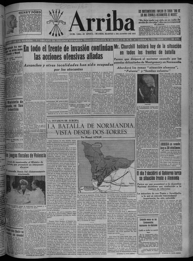 Miniatura de Arriba del 1 de agosto de 1944