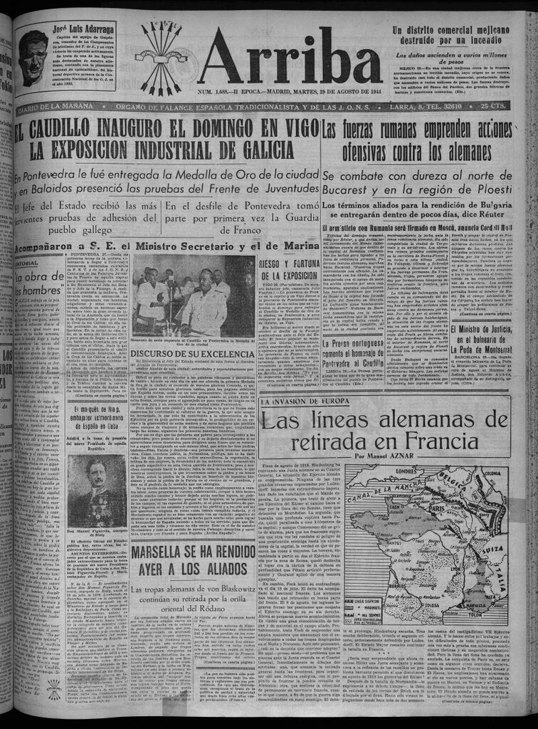 Miniatura de Arriba del 29 de agosto de 1944