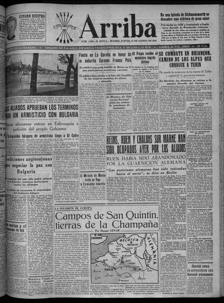 Miniatura de Arriba del 31 de agosto de 1944