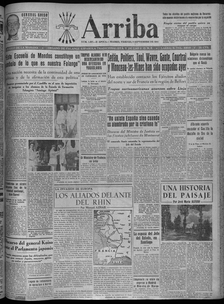 Miniatura de Arriba del 8 de septiembre de 1944