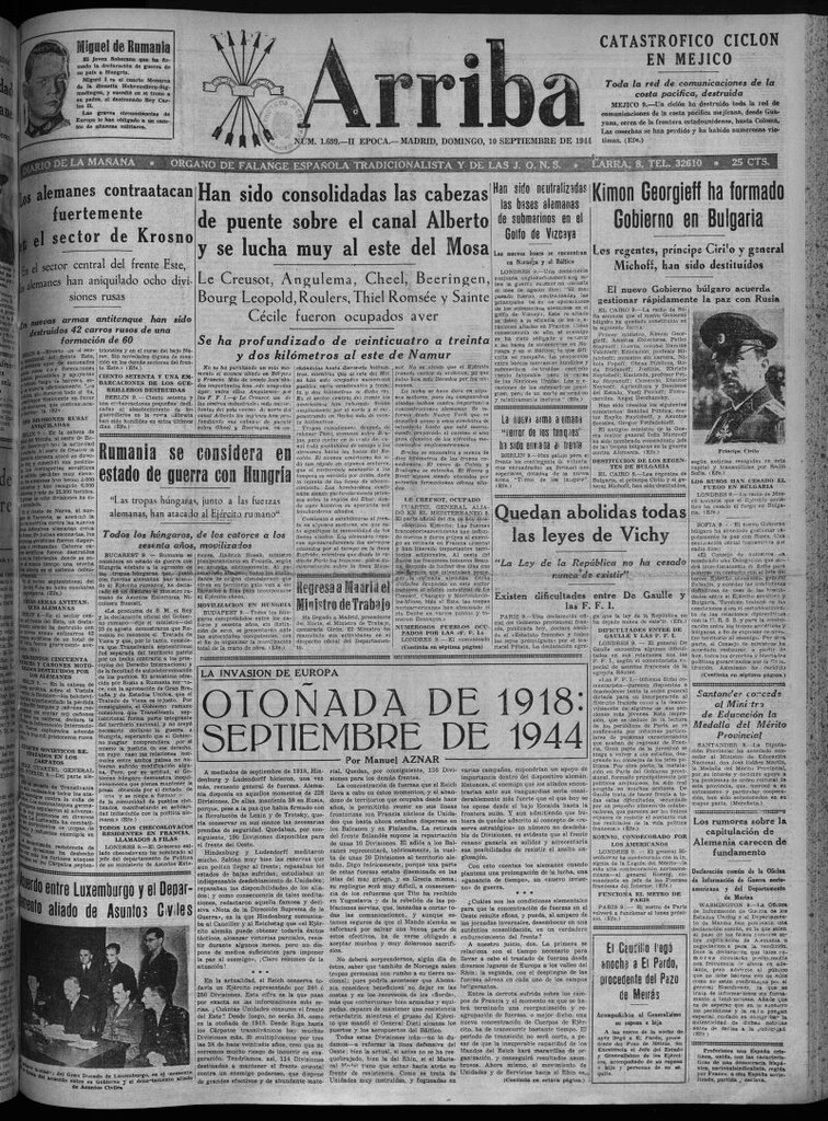 Miniatura de Arriba del 10 de septiembre de 1944