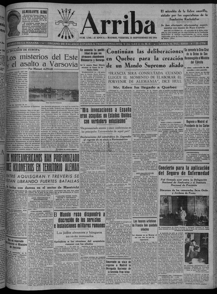 Miniatura de Arriba del 15 de septiembre de 1944