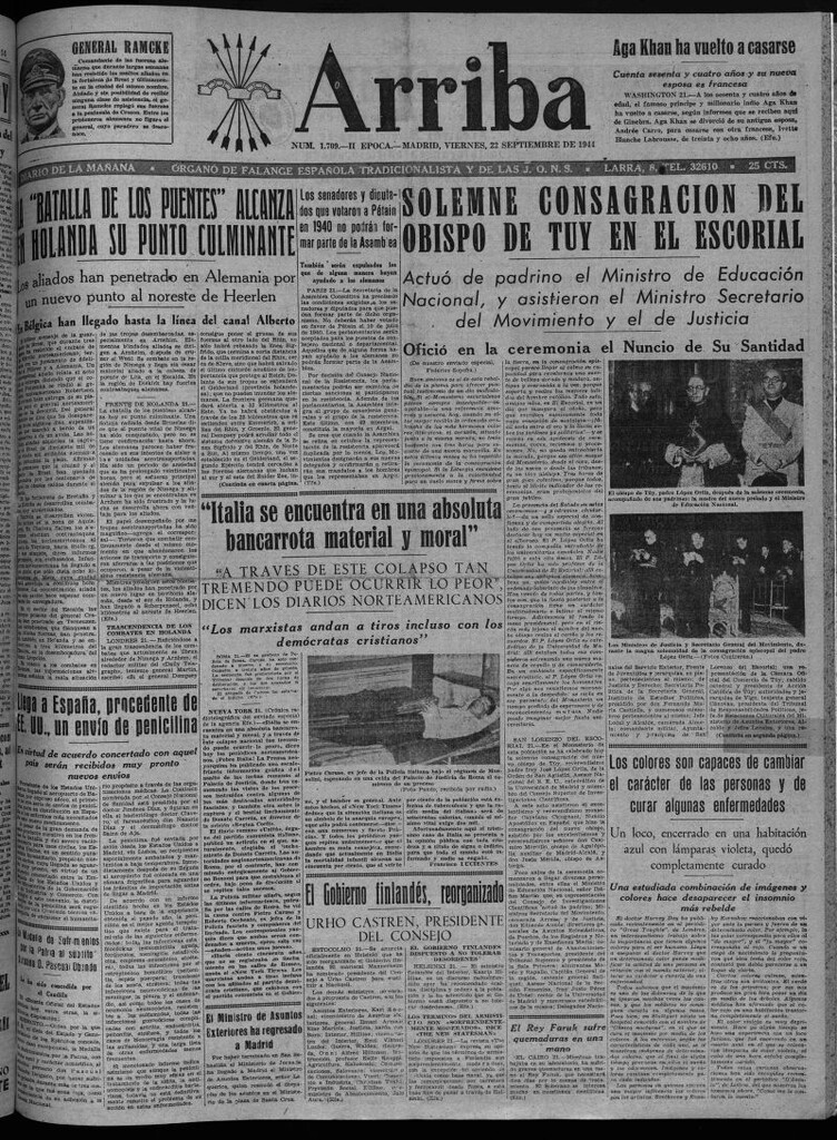 Miniatura de Arriba del 22 de septiembre de 1944
