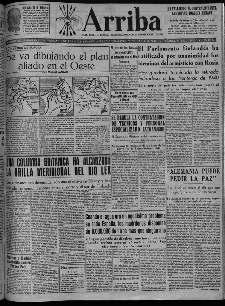 Miniatura de Arriba del 24 de septiembre de 1944
