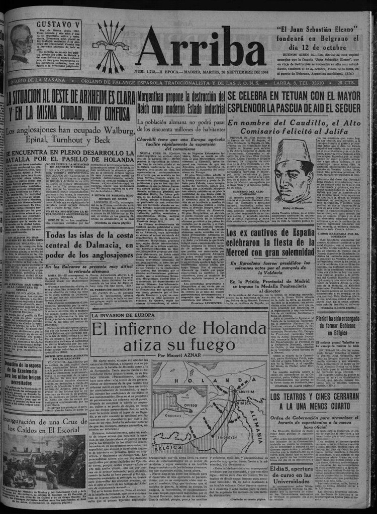 Miniatura de Arriba del 26 de septiembre de 1944