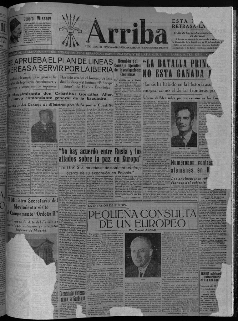 Miniatura de Arriba del 30 de septiembre de 1944