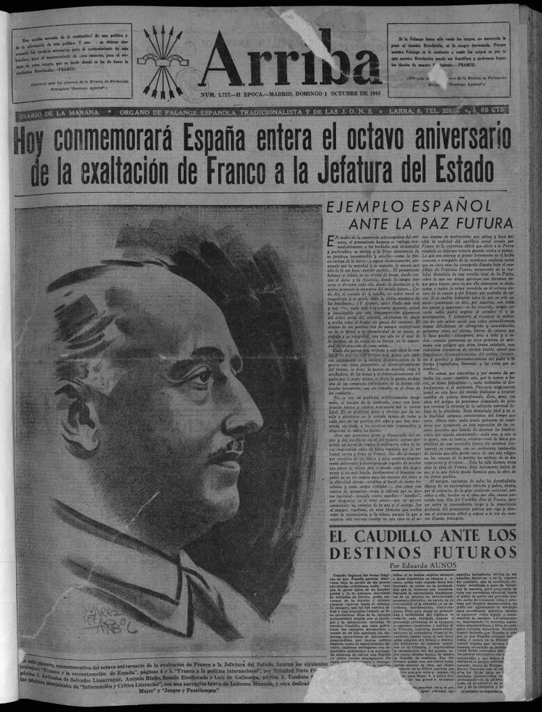 Miniatura de Arriba del 1 de octubre de 1944