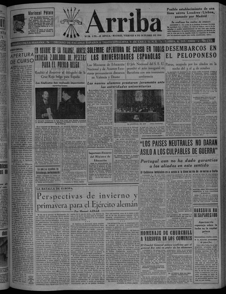 Miniatura de Arriba del 6 de octubre de 1944